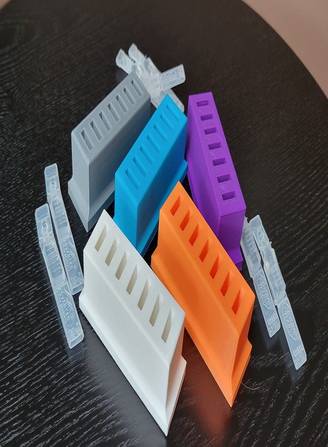 Znet3D حامل ومخزن لقوارير قطرات العين - قوارير قطرات العين للاستخدام مرة واحدة - إصدار مطور بمساحة أكبر - Znet3D (أسود) - Image 4